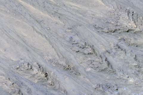 Los ríos de agua en Marte podrían ser simplemente arena