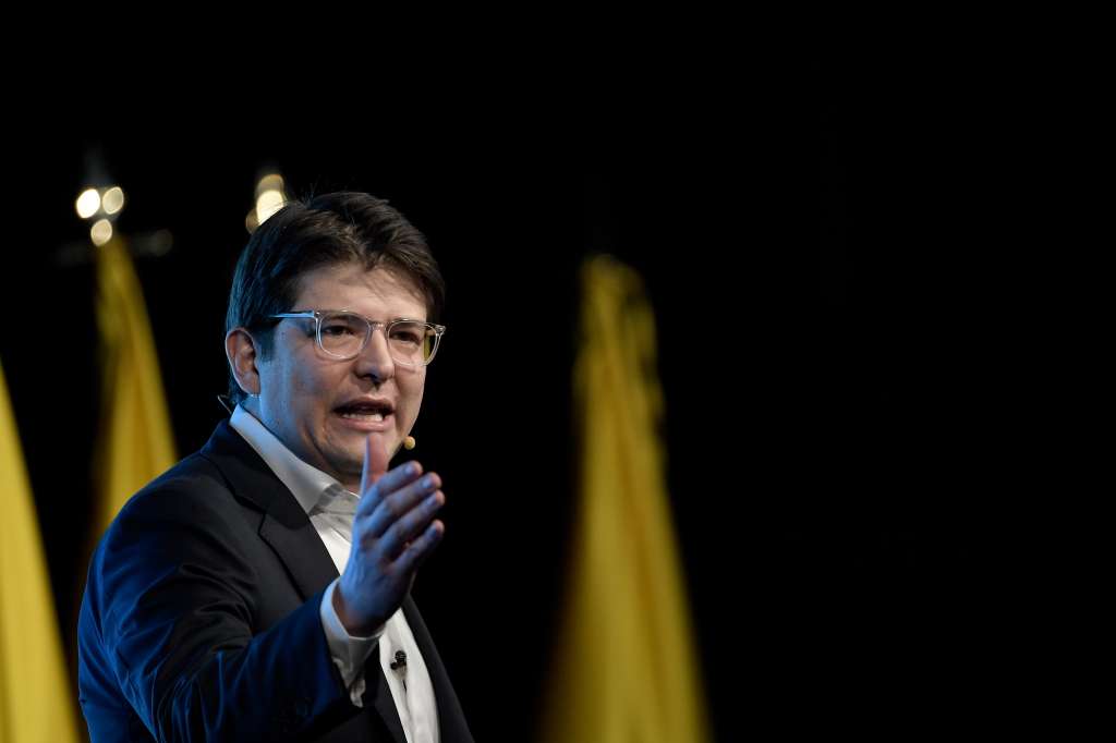 Durante el foro de precandidatos a la presidencia por el Centro Democrático