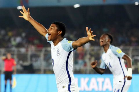 Inglaterra derrotó a Brasil y avanzó a la final del Mundial sub 17