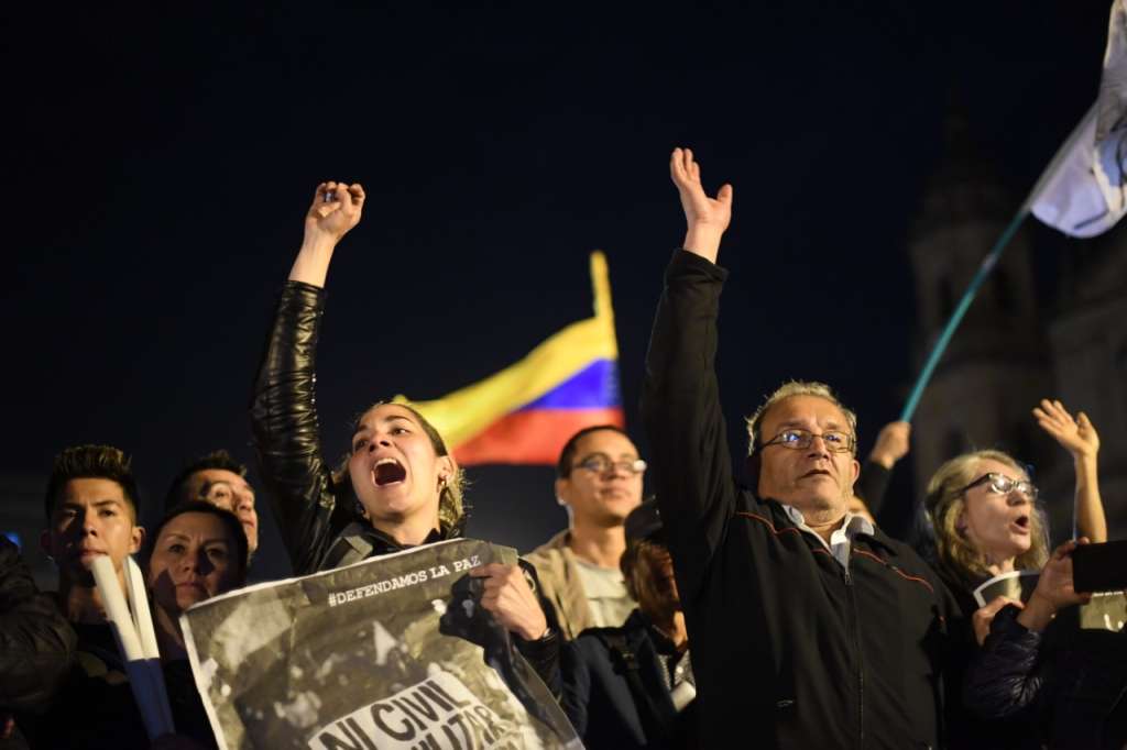 La marcha fue convocada por la oposición y centenas de organizaciones defensoras del Acuerdo de Paz.Cristian Garavito - El EspectadorLe puede interesar:Las razones por las que la oposición pide archivar el Plan de Desarrollo