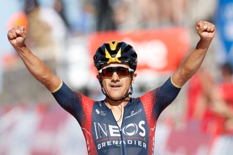 ¡Cómo le gusta la montaña a Richard! La etapa 14 de la Vuelta la ganó Carapaz