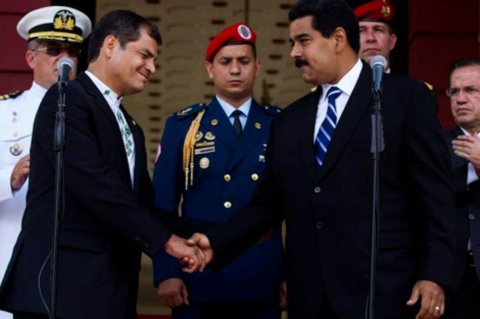 Ecuador expresa "absoluta y militante" solidaridad con Venezuela