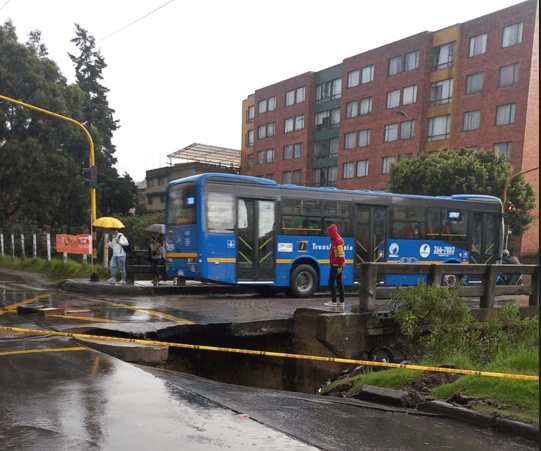 Cierran puente de Calle 3 con Carrera 60 por afectación en su infraestructura.