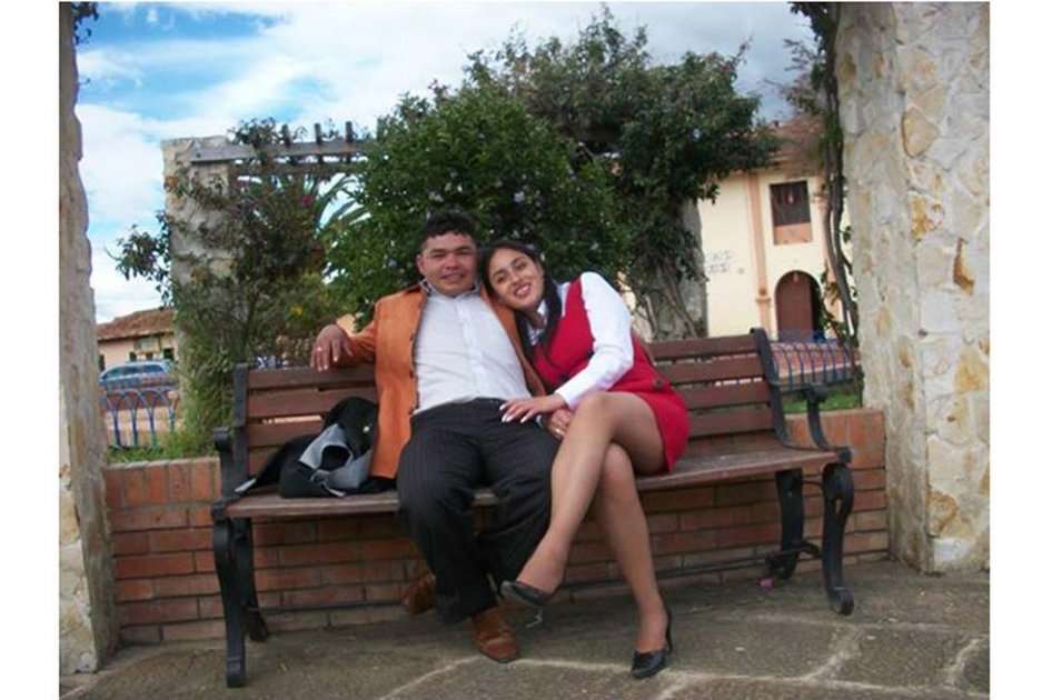 Edilfonso Naranjo y su esposa María Marlen Moreno.