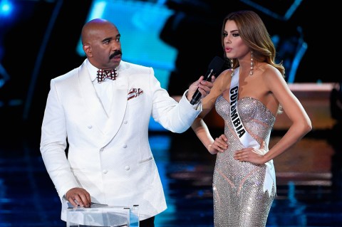 Steve Harvey cuenta que logró el perdón del padre de Ariadna Gutiérrez