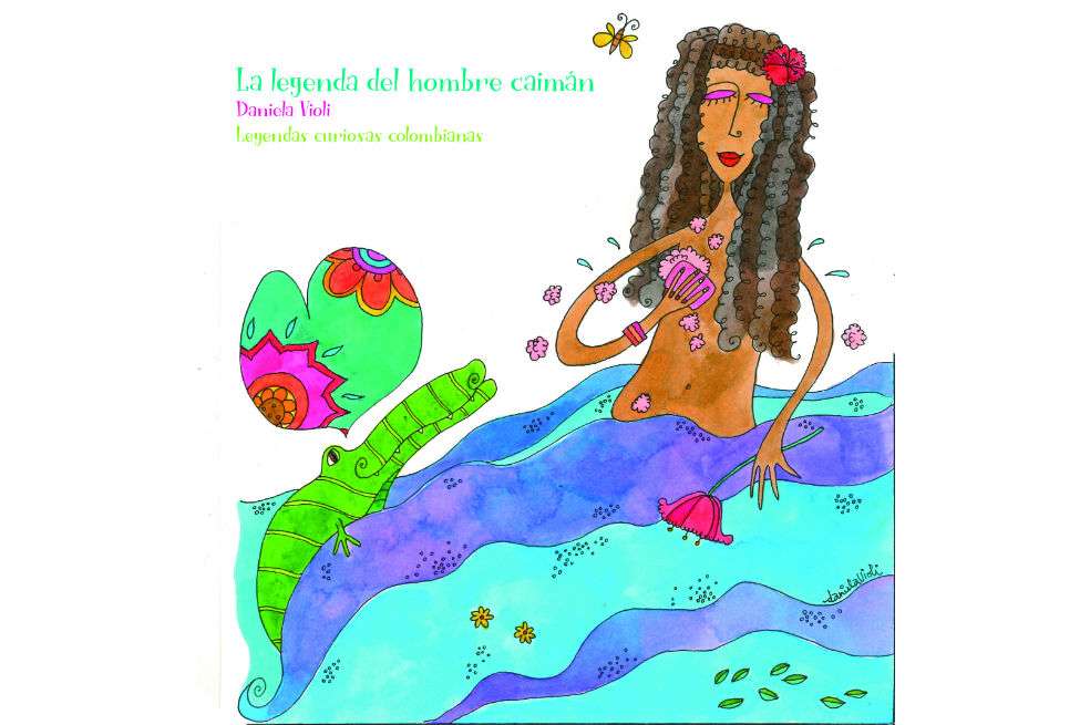 Imagen de una de las “Leyendas curiosas colombianas”, escritas por Daniela Violi.