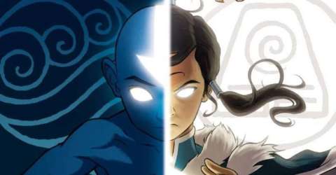 Roku, Aang, Korra y el siguiente maestro de los cuatro elementos