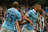 Sergio Agüero marca cinco goles con Manchester City en 20 minutos
