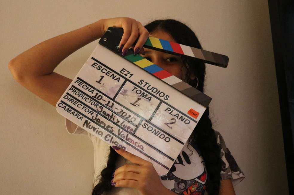 En el cortometraje participaron 10 niños de grado octavo del Instituto Los Ángeles de Dios, ubicado en el barrio Manuela Beltrán (comuna 14, oriente de Cali).