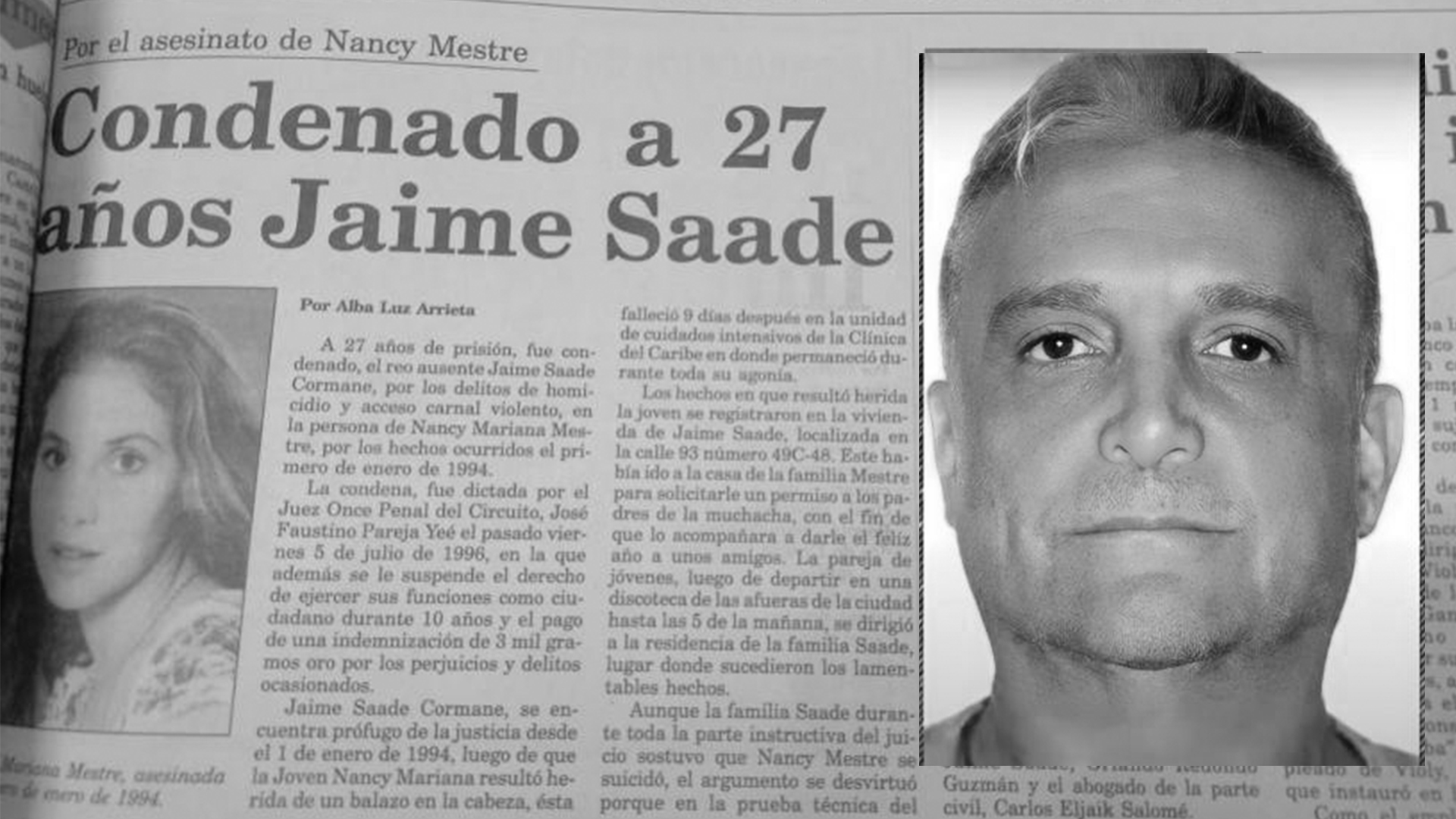 Caso Nancy Mestre: Jaime Saade será extraditado a Colombia por asesinato