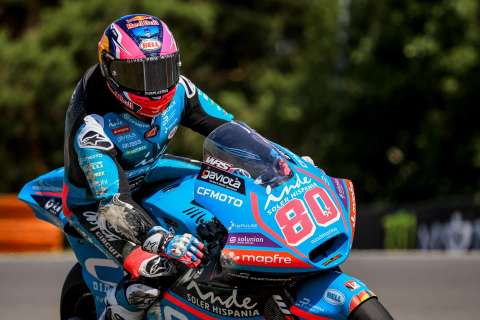 ¡David Alonso, histórico! Logró la primera pole position de Colombia en Moto2