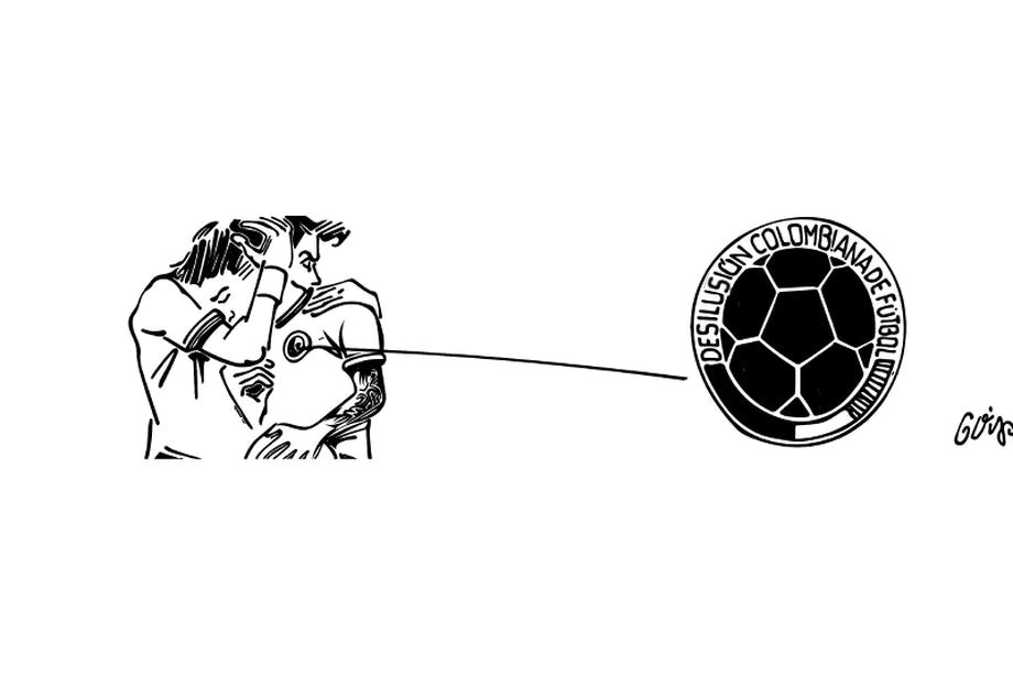 La eliminación de la selección Colombia