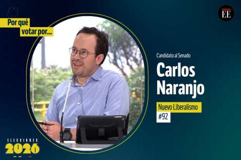 “Por qué votar por”: Carlos Andrés Naranjo, candidato al Senado