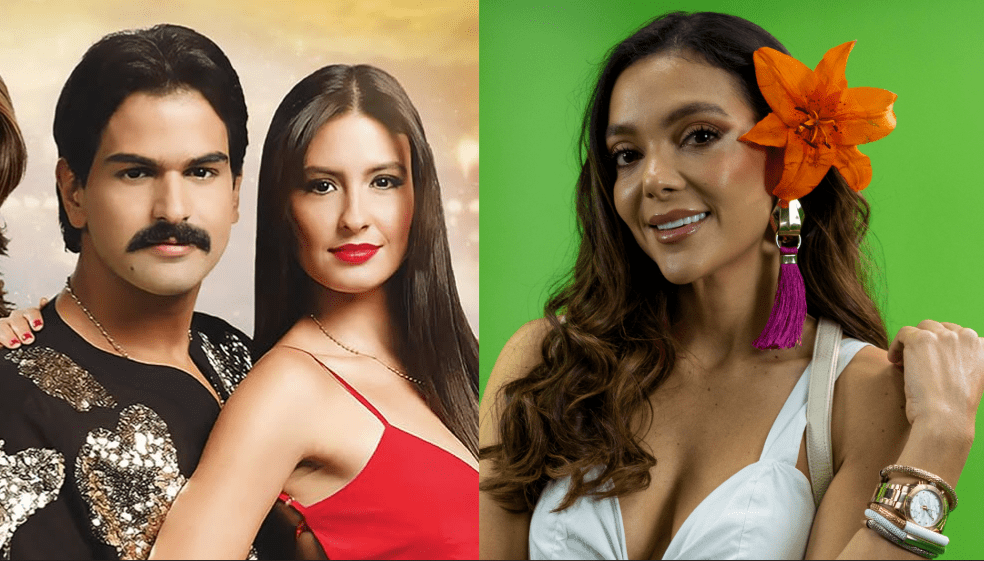 Alejandro Palacio, Taliana Vargas y María Laura Quintero, actores de 'Rafael Orozco, el ídolo'.
