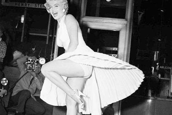 Vestido blanco de Marilyn, a subasta