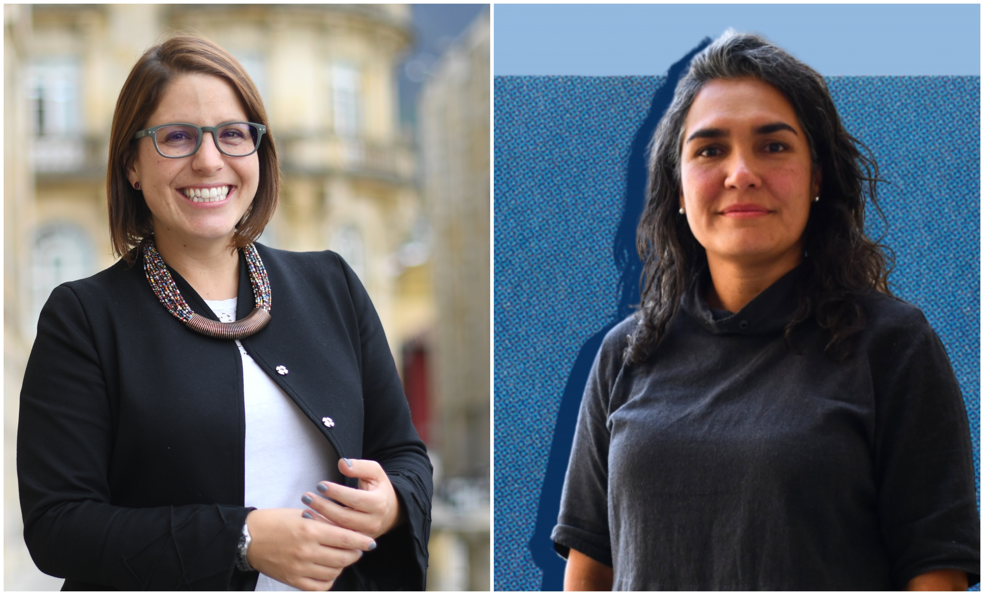 Juanita Goebertus (izquierda) y Ana María Rodríguez Valencia (derecha).