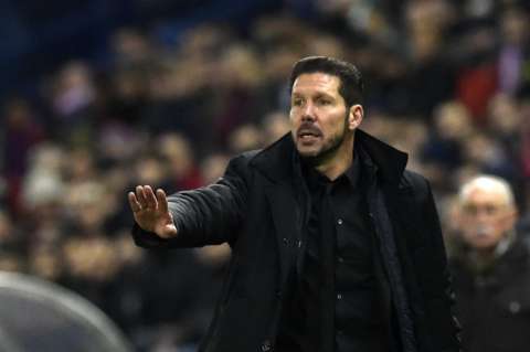 "Estoy muy contento con Jackson. Está trabajando muy bien": Simeone