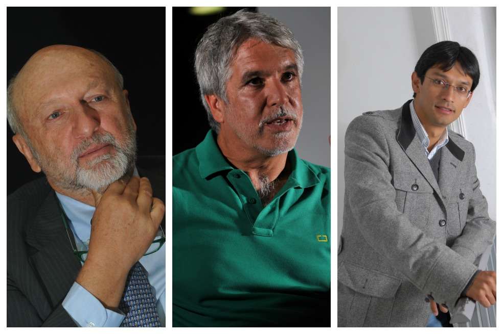 John Sudarsky, Camilo Romero, Enrique Peñalosa. / Archivo 