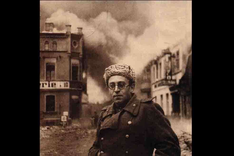Vasili Grossman durante sus tiempos como reportero de guerra. / Wikipedia-The New Yorker