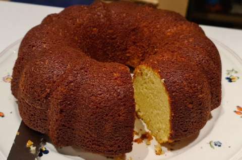 Receta para preparar torta de yogur y vainilla
