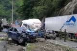 Múltiple choque en la vía Cali – Buenaventura deja una persona muerta