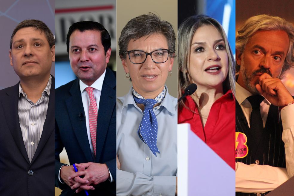 Mauricio Lizcano, David Luna, Claudia López, Vicky Dávila y Juan Daniel Oviedo recolectarán firmas para avalar sus candidaturas presidenciales.