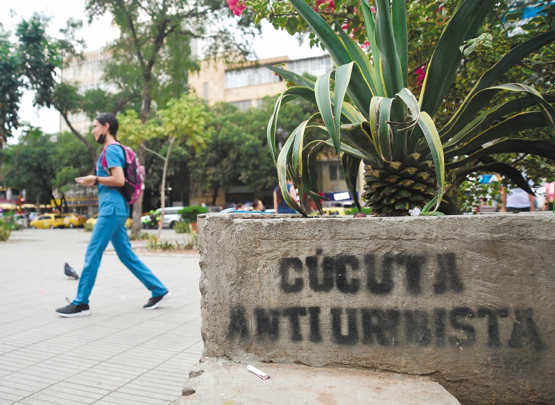 En las calles de Cúcuta se evidencia un repudio al Gobierno Nacional, que se hizo elegir con promesas sobre migración y la relación con Venezuela.