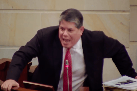 La polémica intervención del senador Zabaraín en debate de Odebrecht