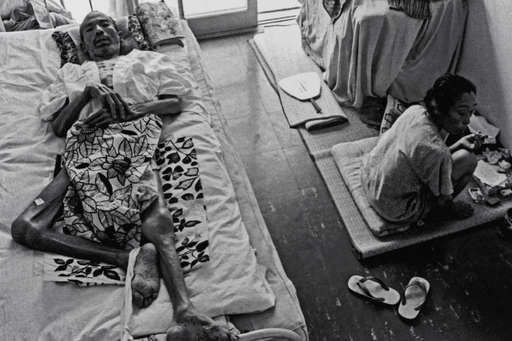 Hospital público de Minamata en 1960.