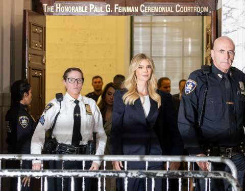 Ivanka Trump testificó en el juicio civil por fraude contra la empresa de su padre