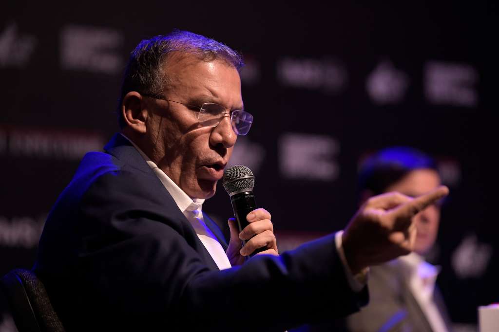 Precandidato presidencial para el 2022 por el partido La Fuerza por la Paz, en el debate sobre la Reforma Policial, organizado por El Espectador, Temblores y Fescol, realizado en el Gimnasio Moderno.