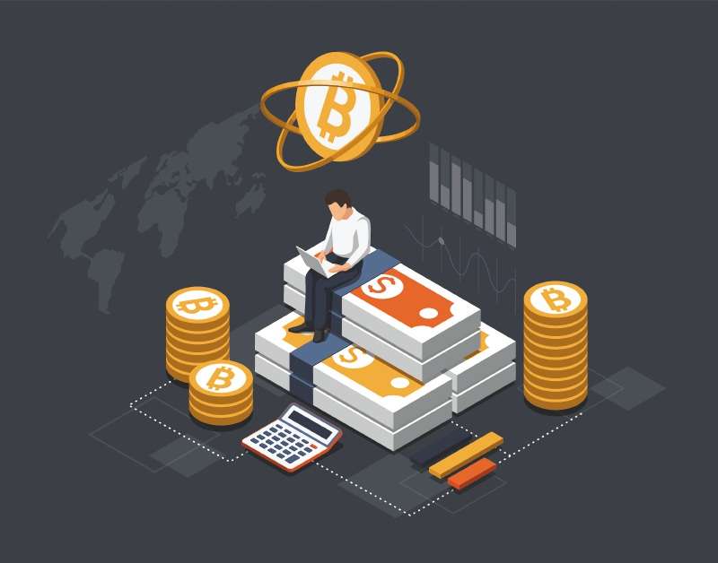 El bitcóin pasó de US$5.000 a US$30.000 en 2020.
