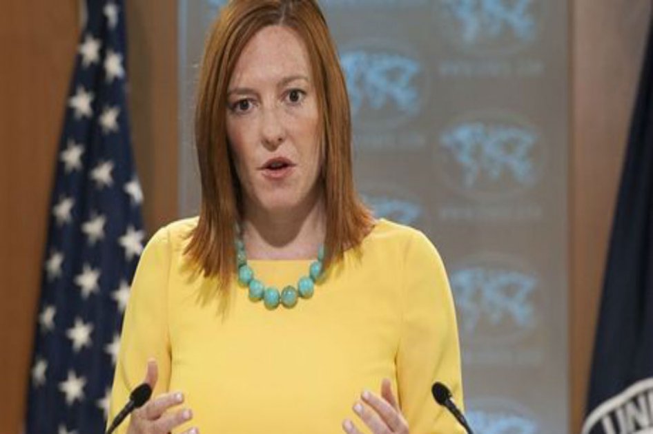 Jen Psaki, portavoz del Departamento de Estado /Foto: AFP