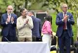 Saade se estrenó en tarima con Petro y se posesionó como jefe de gabinete