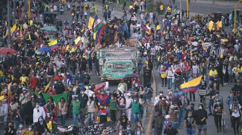 ¿Dónde hay bloqueos en Bogotá? Así va la movilidad este 20 de julio