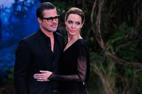 Angelina Jolie y Brad Pitt: puro amor