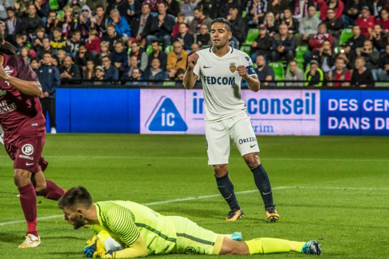 Mónaco llegó a su tercera victoria de la mano de Falcao que volvió a anotar