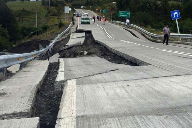 Imágenes de los estragos que causó el terremoto en Chile
