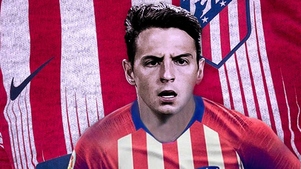 Santiago Arias, lateral colombiano del Atlético de Madrid.