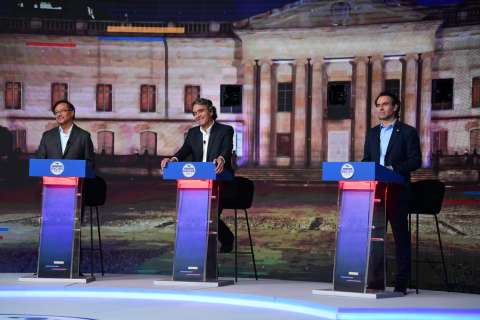 Elecciones 2022: Las imágenes del último debate presidencial