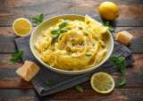 Receta para preparar pasta cremosa con todo el sabor del limón