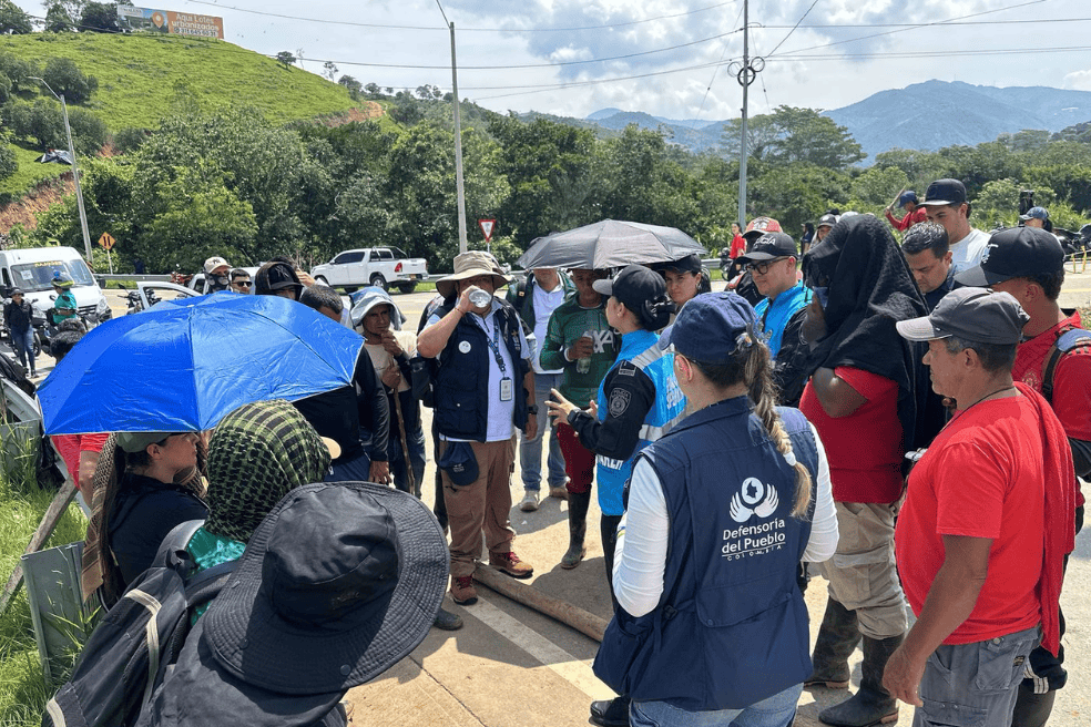 Desde el 24 de marzo, los mineros del nordeste de Antioquia están en un paro indefinido.