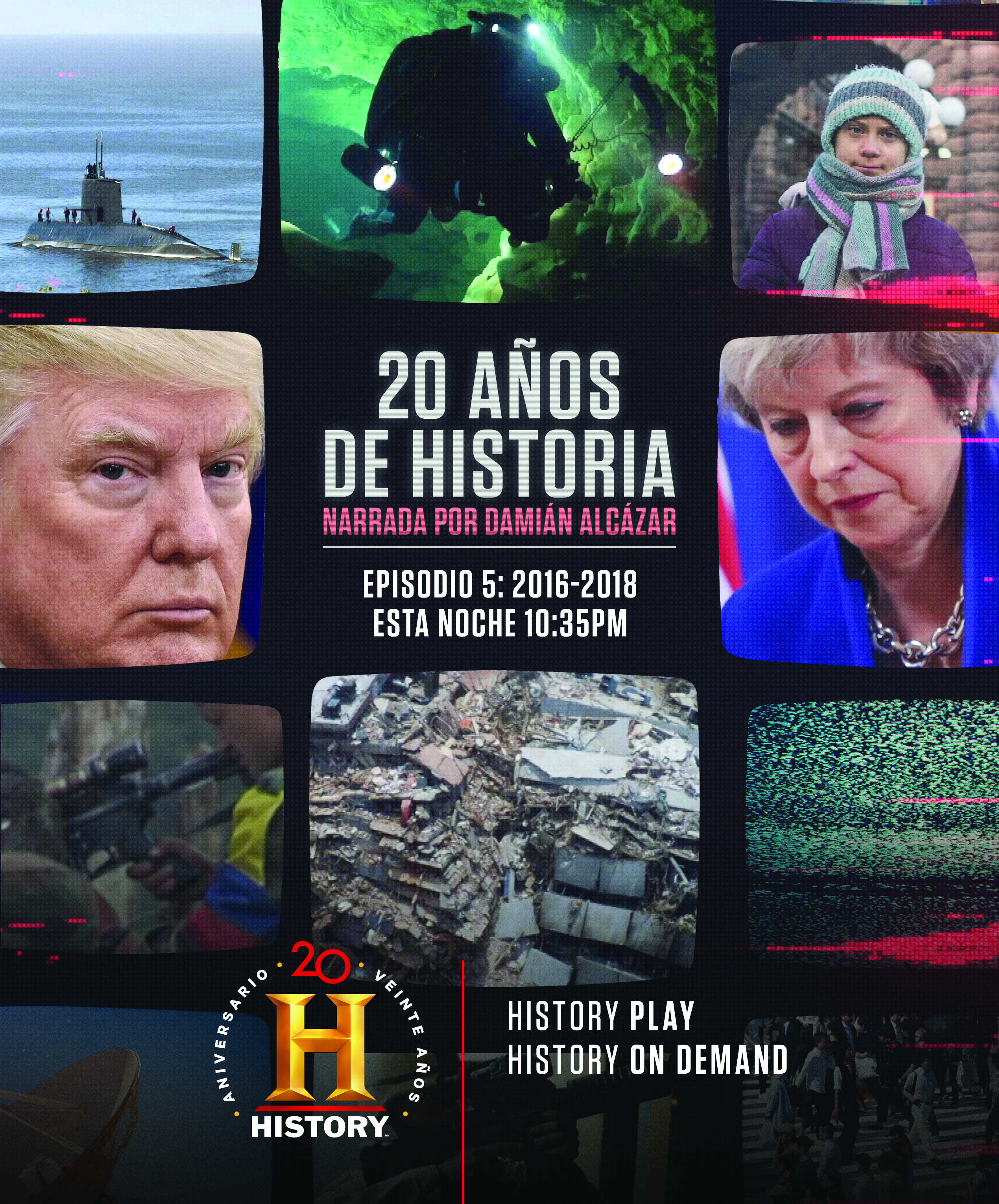 Hoy, a las 10:35 p.m., se podrá ver el quinto episodio de 20 años de historia.