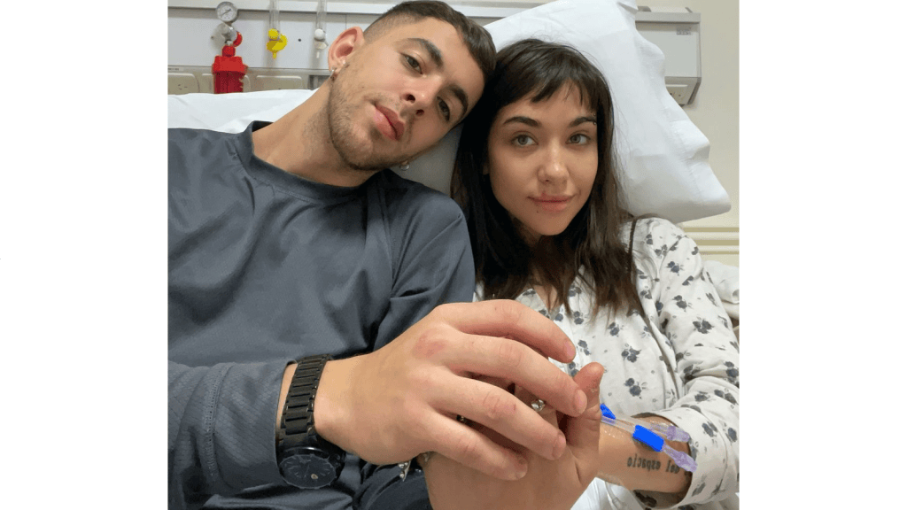 María Becerra y J Rei mantienen una relación desde hace dos años y esperaban su primer bebé.