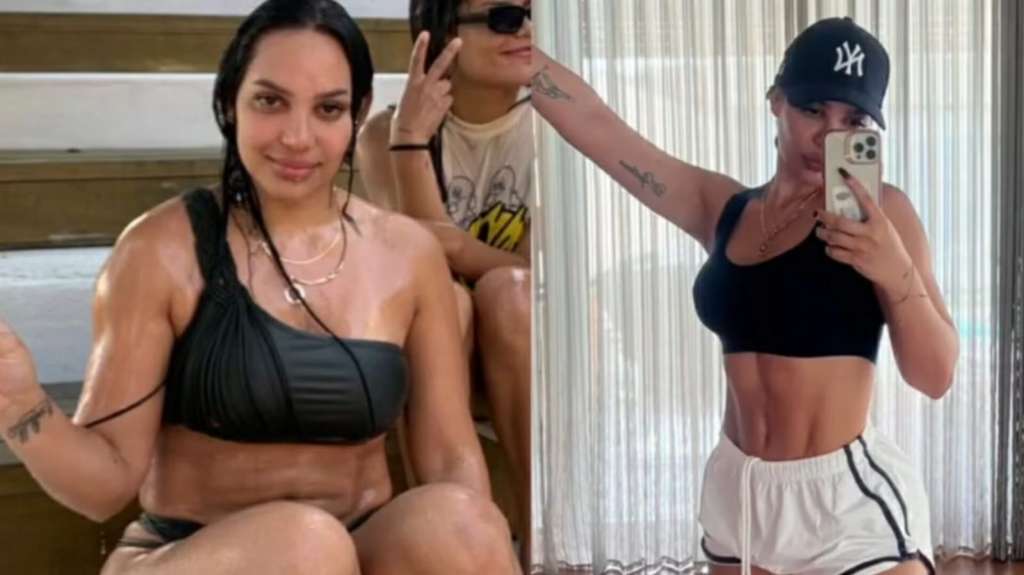 Antes y después de Andrea Valdiri.