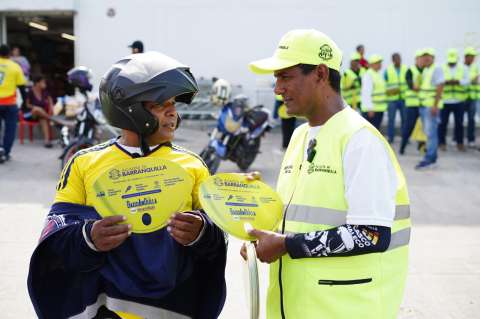 Colombia-Perú: tarde cívica y restricciones en la movilidad, en Barranquilla