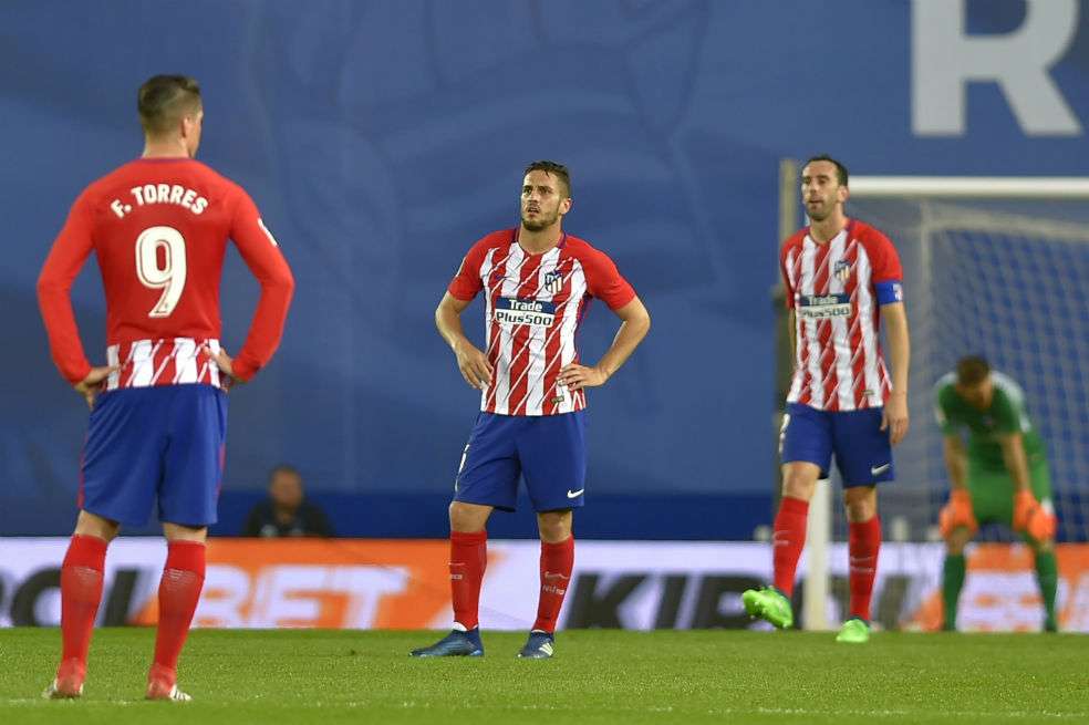 Atlético de Madrid perdió frente a la Real Sociedad. / AFP
