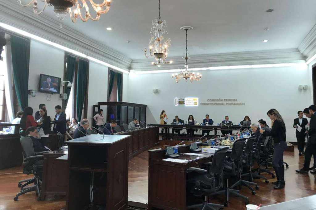 La reforma política surtía su quinto debate en la Comisión Primera del Senado.
/ El Espectador