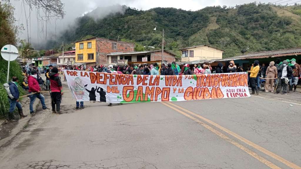 Bloqueos vía Panamericana