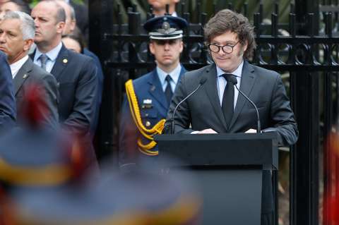 El presidente Javier Milei anunció su separación de la actriz Fátima Flórez